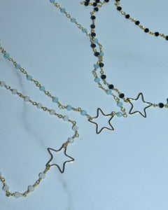 star choker necklace rosary